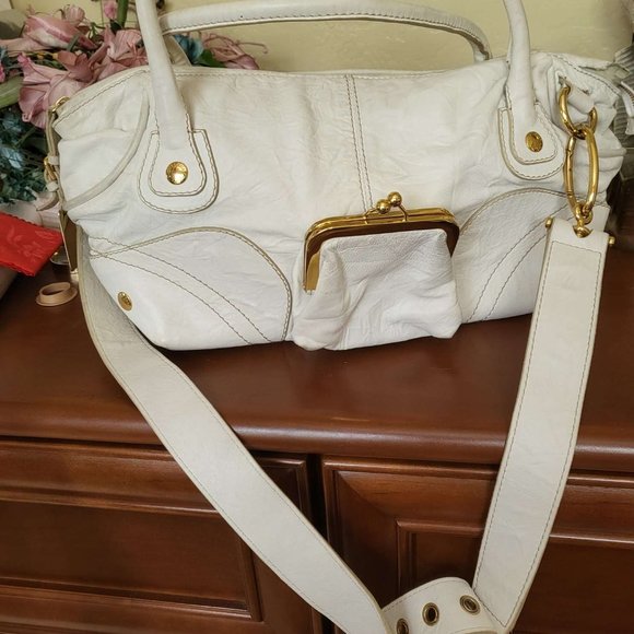 White Leather Bag 20TH ANNIVERSARY - Picture 1 of 16